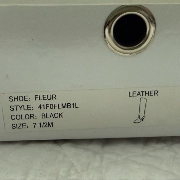 Authentic MICHAEL KORS FLEUR Black Leather Designer Convertible Tall - Picture 13 of 13